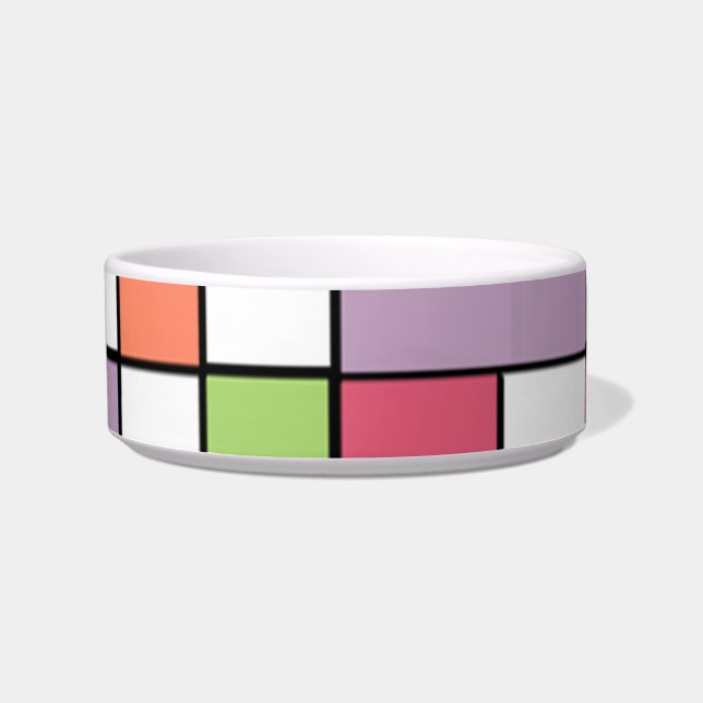 Pastel Bauhaus  Bowl (Front)