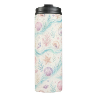 Pastel Beach Aesthetic Tumbler