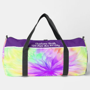 Pastel Blossom Tie Dye Getaway Bag