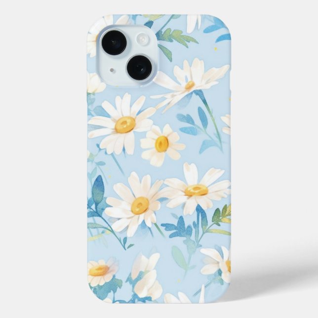 Pastel Blue Beauty Case-Mate iPhone Case (Back)
