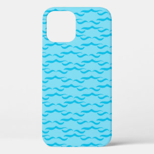 Pastel Blue Sea Water Waves Peaceful Ocean iPhone 12 Case