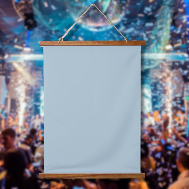 Pastel Blue Solid Colour | Classic | Elegant Hanging Tapestry (Creator Uploaded)