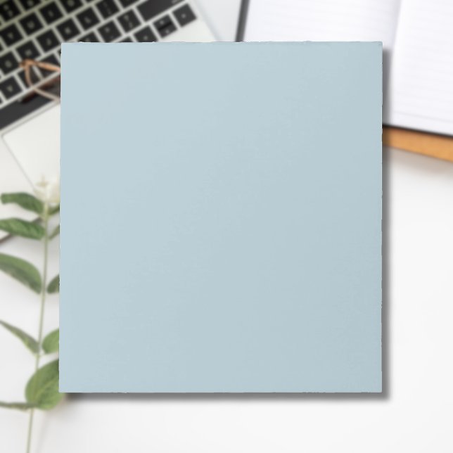 Pastel Blue Solid Colour | Classic | Elegant Notepad (Creator Uploaded)
