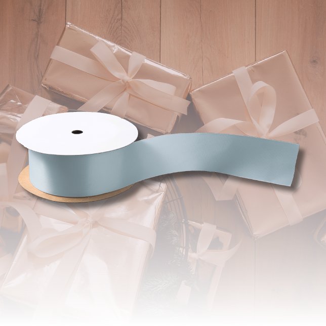 Pastel Blue Solid Colour | Classic | Elegant Satin Ribbon (Creator Uploaded)