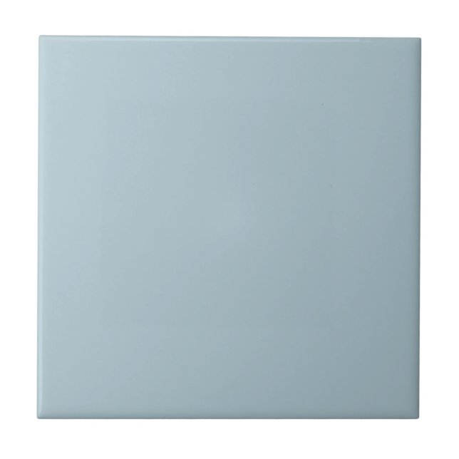 Pastel Blue Solid Colour Tile (Front)
