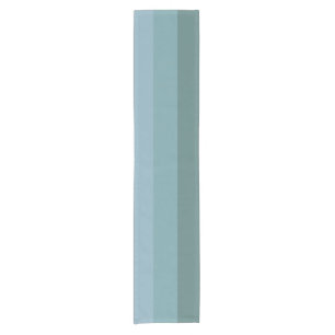 Pastel Blue Stripes Short Table Runner