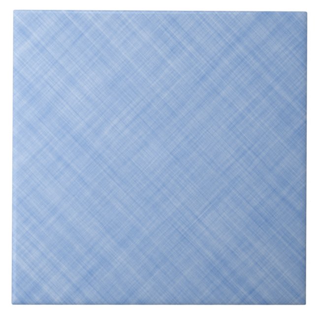 Pastel Blue Textile Tile (Front)