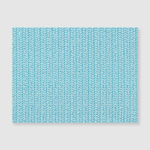 Pastel Blue Weave Mesh Look