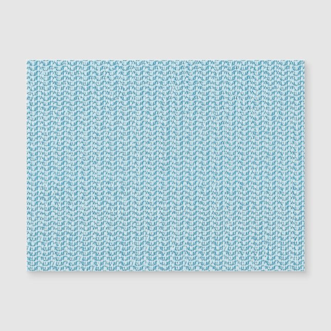 Pastel Blue Weave Mesh Look (Front)