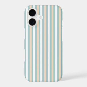Pastel blue, white and blush stripes