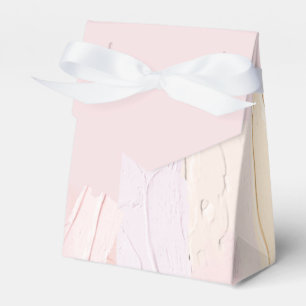 Pastel Blush Pink and Lilac Paint Splash Favour Box