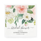 Pastel Blush Pink Floral Botanical Bridal Shower