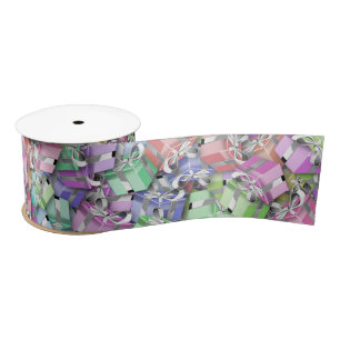 pastel boxes ribbon satin ribbon