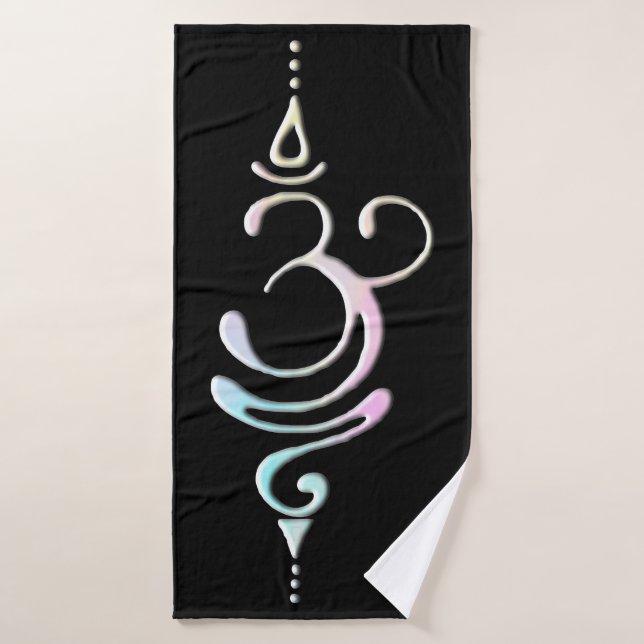 Pastel Breathe  Bath Towel (Bath Towel)