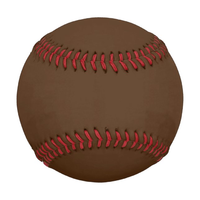 Pastel Brown,Pine Cone,Puce, Baseball (Front)