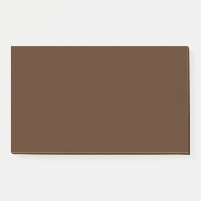 Pastel Brown,Pine Cone,Puce Post-it Notes (Front)