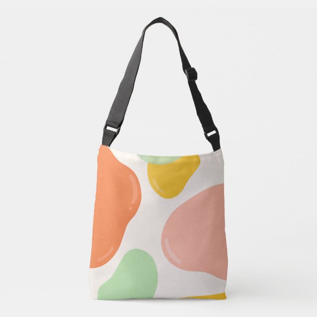 Pastel Bubbles Crossbody Bag (Front)