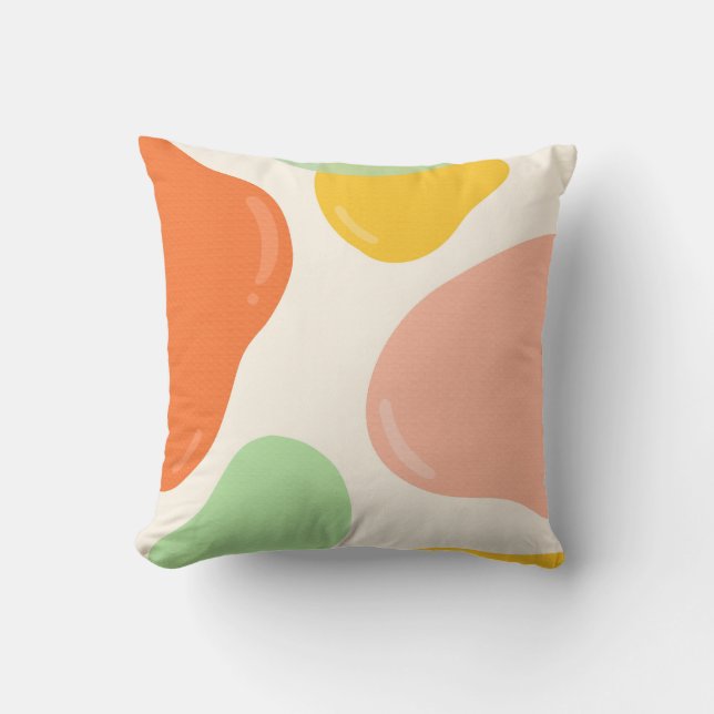 Pastel Bubbles Cushion (Front)