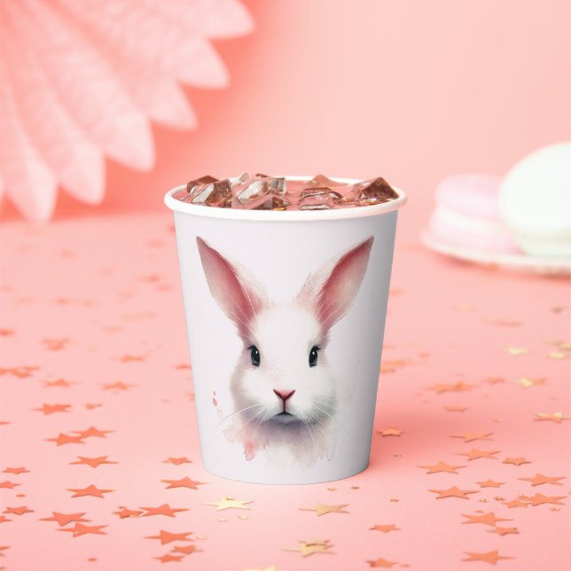 Pastel Bunny Vibes: Paper Cup Edition (Insitu)