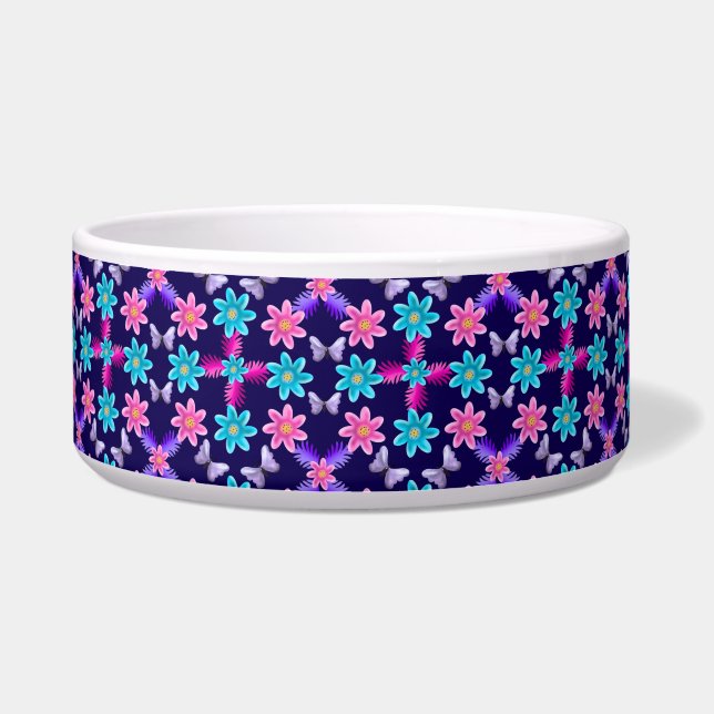 Pastel Butterfly Floral Pattern   (Front)