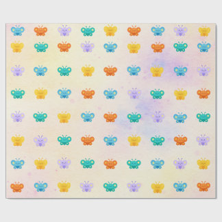 Pastel Butterfly Gift Wrap – Kawaii Wrapping Paper
