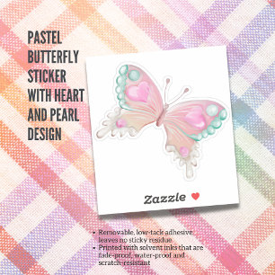 Pastel Butterfly Sticker