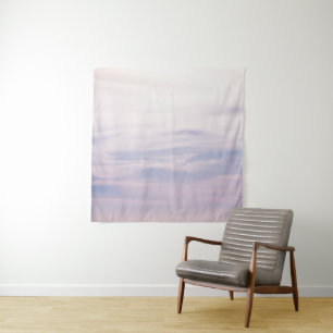Pastel Caribbean Sunset Sky 2 #clouds #art Tapestry