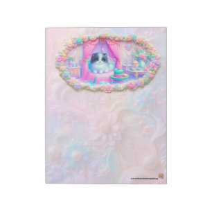Pastel Cat Notepad