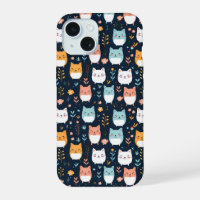 Pastel Cats Pattern