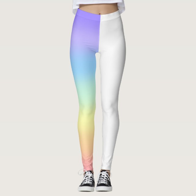 Pastel Chakra Leggings (Front)