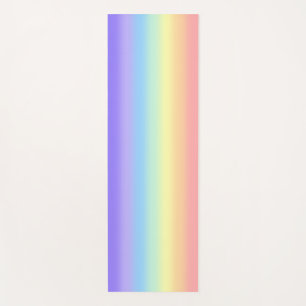 Pastel Chakra Yoga Mat