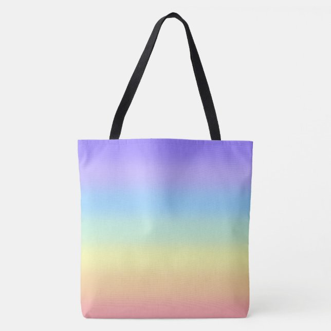 Pastel Chakras Tote Bag (Front)