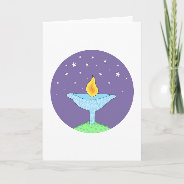 Pastel Chalice Greeting Card (Front)