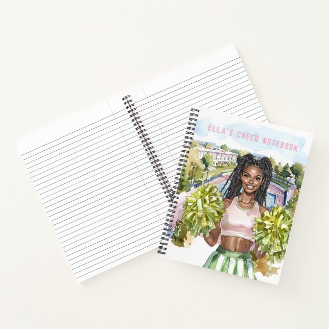 Pastel Cheerleader  Notebook (Inside)