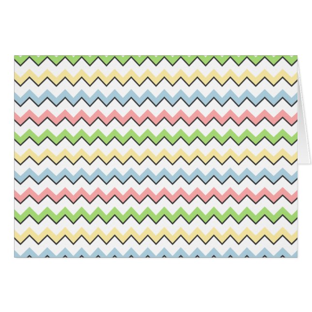 Pastel Chevron-Drop Shadow by Shirley Taylor (Front Horizontal)