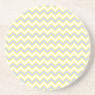 Pastel Chevron Pattern Coaster