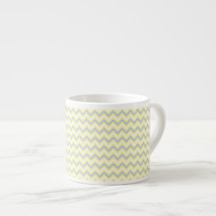 Pastel Chevron Pattern Espresso Cup