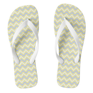 Pastel Chevron Pattern Jandals