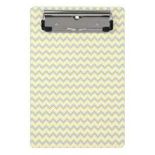 Pastel Chevron Pattern Mini Clipboard