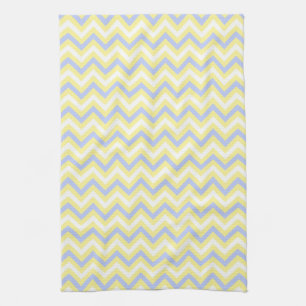Pastel Chevron Pattern Tea Towel