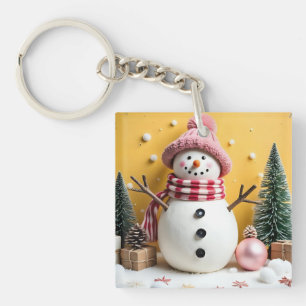 Pastel Christmas - Acrylic Keychain