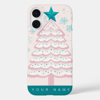 Pastel Christmas iPhone 16 Case