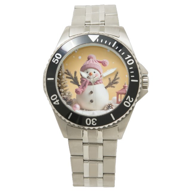 Pastel Christmas - eWatch Watch  (Front)