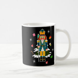 Pastel Christmas Nutcracker In Snow Christmas Coffee Mug