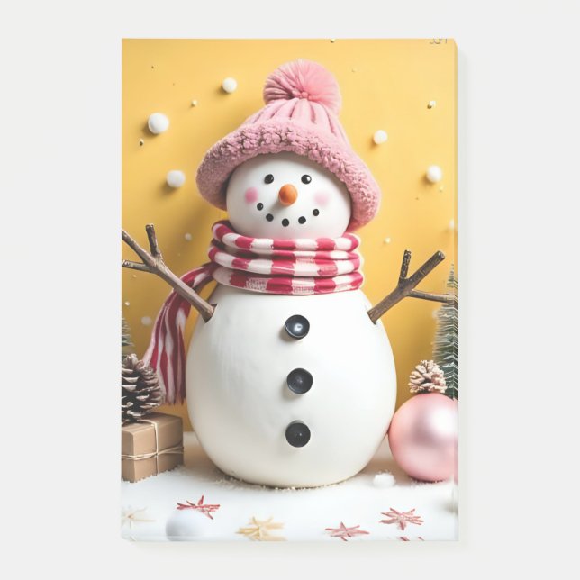 Pastel Christmas - Post-It Notes  (Front)