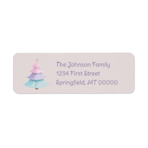 Pastel Christmas Tree