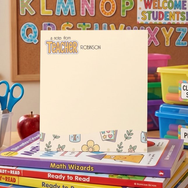 Pastel clipart Teacher appreciation retro  Notepad (Creator Uploaded)