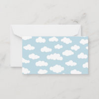 Pastel Clouds Aesthetic Baby Blue And White