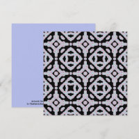 Pastel Colored Squiggly Discs Symmetrical Pattern