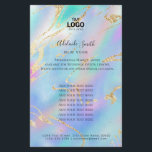 pastel colors design<br><div class="desc">makeup artist beauty professional flyer</div>